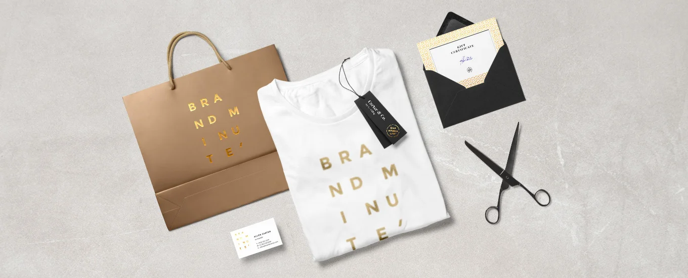 Bags and T-shirt design